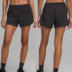 Lululemon hotty hot shorts black 4”